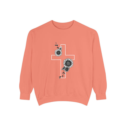 Cross n’ Flowers - Sweatshirt